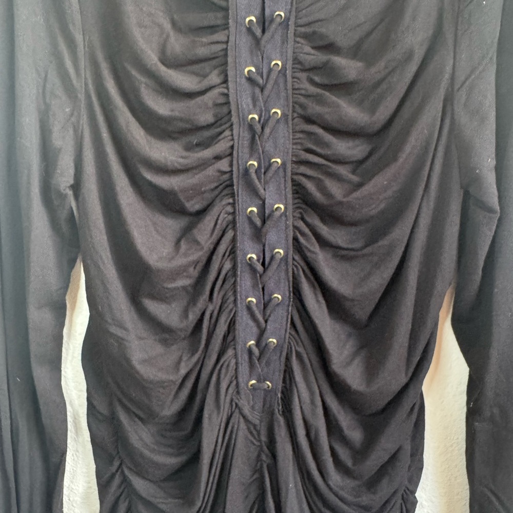 FREE PEOPLE ‘Bella’ Lace-Up Convertible Tunic Dress - Picture 9 of 15